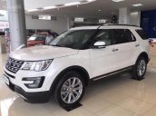 Bán xe Ford Explorer 4x4 AT Limited năm 2017, màu trắng, nhập khẩu chính hãng từ Mỹ