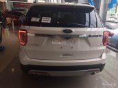 Bán xe Ford Explorer 4x4 AT Limited năm 2017, màu trắng, nhập khẩu chính hãng từ Mỹ