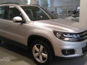 Dòng SUV nhập Đức Mạnh Mẽ Volkswagen Tiguan 2.0l, màu bạc, LH để nhận CTKM