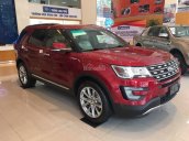 Bán xe Ford Explorer 2.3 Ecoboot mới 100%, màu đỏ, nhập Mỹ - 033.613.5555