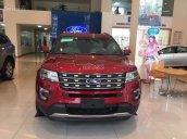 Bán xe Ford Explorer 2.3 Ecoboot mới 100%, màu đỏ, nhập Mỹ - 033.613.5555