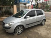 Bán ô tô Hyundai Getz MT 2010, màu bạc số sàn