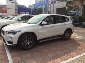 Bán xe BMW X1 sDrive18i đời 2017, màu trắng, xe nhập chính hãng, ưu đãi lớn, giao xe ngay, hỗ trợ trả góp