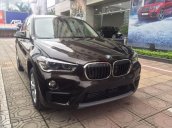 Bán xe BMW X1 sDrive18i 2017, màu đen, nhập khẩu Đức, ưu đãi sốc, giao xe theo yêu cầu