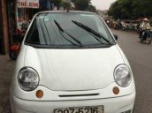 Cần tiền bán Daewoo Matiz MT đời 2007, màu trắng số sàn