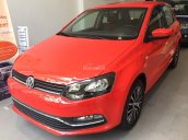 Bán Volkswagen Polo Hacthback màu đỏ, xe nhập. Cam kết giá tốt nhất thị trường - LH Hương 0902608293