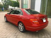 Bán xe Mercedes C200 2012, màu đỏ, ít sử dụng, 33.000 km, lý lịch bảo dưỡng hãng