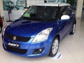 Cần bán lại xe Suzuki Swift 2017, màu xanh lam số tự động