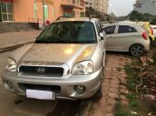 Bán Hyundai Santa Fe năm 2003, màu bạc, nhập khẩu nguyên chiếc số tự động, giá 315tr