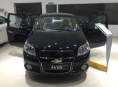 Cần bán Chevrolet Aveo năm 2017, màu đen, giá tốt