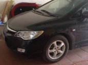 Cần bán Honda Civic đời 2008, màu đen xe gia đình