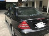 Cần bán lại xe Mercedes C180K đời 2003, màu đen, xe nhập, giá 289tr