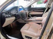 Bán BMW 7 Series 750Li 2009, màu vàng, nhập khẩu nguyên chiếc 