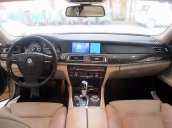 Bán BMW 7 Series 750Li 2009, màu vàng, nhập khẩu nguyên chiếc 