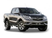 Bán Mazda BT 50 đời 2017, màu bạc, nhập khẩu