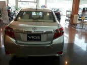 Bán Toyota Vios G CVT đời 2016, màu bạc, 594 triệu