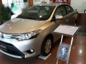 Bán Toyota Vios G CVT đời 2016, màu bạc, 594 triệu