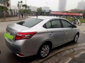 Bán xe cũ Toyota Vios 1.5 G năm 2015, màu bạc chính chủ, giá tốt