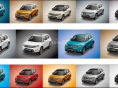 Bán Suzuki Vitara 2017, màu xanh trắng, xe giao ngay - LH: 0985.547.829