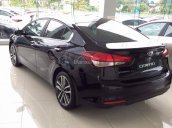 Bán ô tô Kia Cerato AT đời 2017, màu đen giá rẻ nhất, hỗ trợ trả góp 80% với lãi suất 0.6%, liên hệ 0968585165