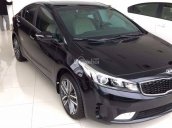 Bán ô tô Kia Cerato AT đời 2017, màu đen giá rẻ nhất, hỗ trợ trả góp 80% với lãi suất 0.6%, liên hệ 0968585165