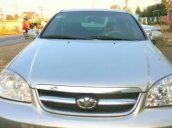 Bán xe cũ Daewoo Lacetti đời 2009, màu bạc xe gia đình