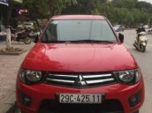 Cần bán Mitsubishi Triton 2015, màu đỏ số sàn, giá 440tr