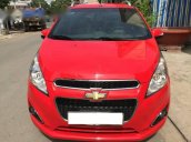 Bán Chevrolet Spark LTZ năm 2015, màu đỏ ít sử dụng 