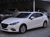 Bán ô tô Mazda 3 đời 2015, màu trắng, siêu lướt, giá cạnh tranh