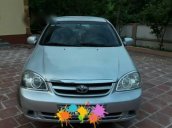 Bán xe cũ Daewoo Lacetti sản xuất 2009, màu bạc xe gia đình