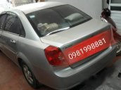 Bán xe cũ Daewoo Lacetti sản xuất 2009, màu bạc xe gia đình