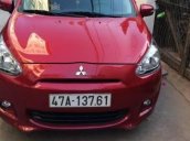 Cần bán xe cũ Mitsubishi Mirage đời 2015, màu đỏ, 490tr