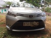 Bán ô tô Toyota Vios sản xuất 2015, màu bạc số sàn