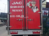 Xe tải JAC 1.9 tấn đầu vuông Isuzu, xe JAC 1T99 thùng mui bạt, mua xe Jac 2 tấn