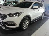 Cần bán Hyundai Santa Fe đời 2017, màu trắng