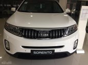 Bán ô tô Kia Sorento sản xuất 2018, màu trắng, tiên nghi, ưu đãi