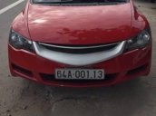 Bán xe cũ Honda Civic đời 2007, màu đỏ, zin toàn bộ