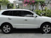 Cần bán Hyundai Santa Fe đời 2012, màu trắng số tự động