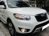 Cần bán Hyundai Santa Fe đời 2012, màu trắng số tự động