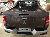 Cần bán Mitsubishi Triton sản xuất 2017 màu nâu, giá 630 triệu, xe nhập, giao hàng ngay