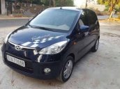 Xe Hyundai i10 đời 2010, màu đen số tự động