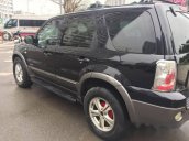 Bán lại chiếc xe Ford Escape XLT 3.0 đăng ký 2005 màu đen, form mới đèn ống bi xenon, cửa sổ trời