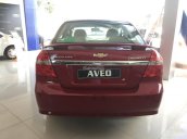 Bán Chevrolet Aveo LT 1.4, hỗ trợ vay 100% lãi suất 0.6% trả trước 80 triệu