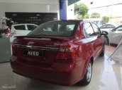 Bán Chevrolet Aveo LT 1.4, hỗ trợ vay 100% lãi suất 0.6% trả trước 80 triệu