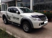 Bán ô tô Mitsubishi Triton 1 cầu tự động mới, màu trắng, xe nhập. LH: Lê Nguyệt: 0911.477.123