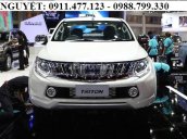 Bán ô tô Mitsubishi Triton 1 cầu tự động mới, màu trắng, xe nhập. LH: Lê Nguyệt: 0911.477.123