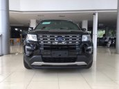 Cần bán Ford Explorer Limited đời 2017, màu đen, nhập khẩu nguyên chiếc, hỗ trợ trả góp thủ tục nhanh gọn: 0961917516