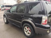 Bán lại chiếc xe Ford Escape XLT 3.0 đăng ký 2005, màu đen, form mới đèn ống bi xenon, cửa sổ trời