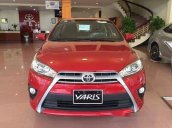 Bán xe Toyota Yaris 1.5G 2017, màu đỏ
