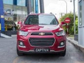 Bán Chevrolet Captiva đời 2017, màu đỏ, nhập khẩu, giá chỉ 879 triệu